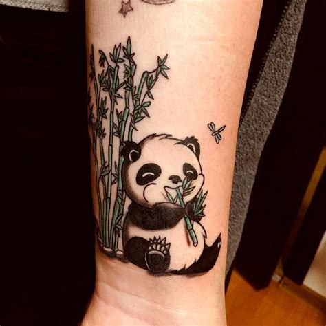 panda tattoo|panda tattoos for men.